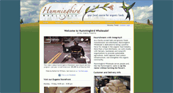 Desktop Screenshot of hummingbirdwholesale.com